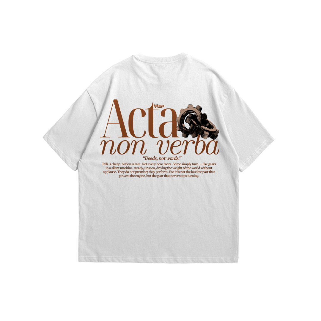 Acta Non Verba