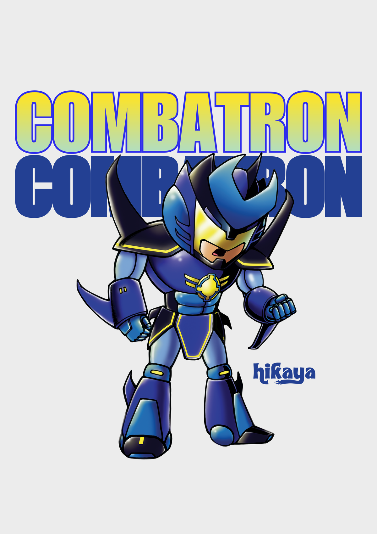Combatron Armed Pose