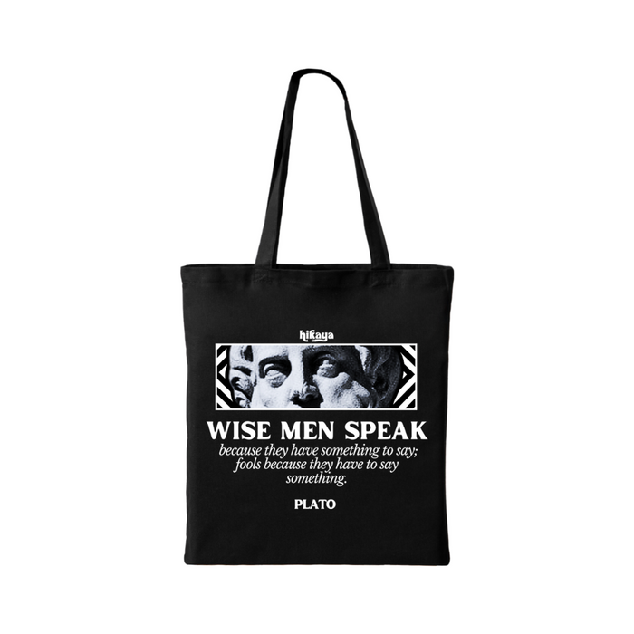 Plato Quote Tote